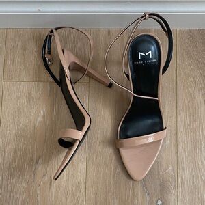 Marc Fisher Blush Strappy Heels Size 8